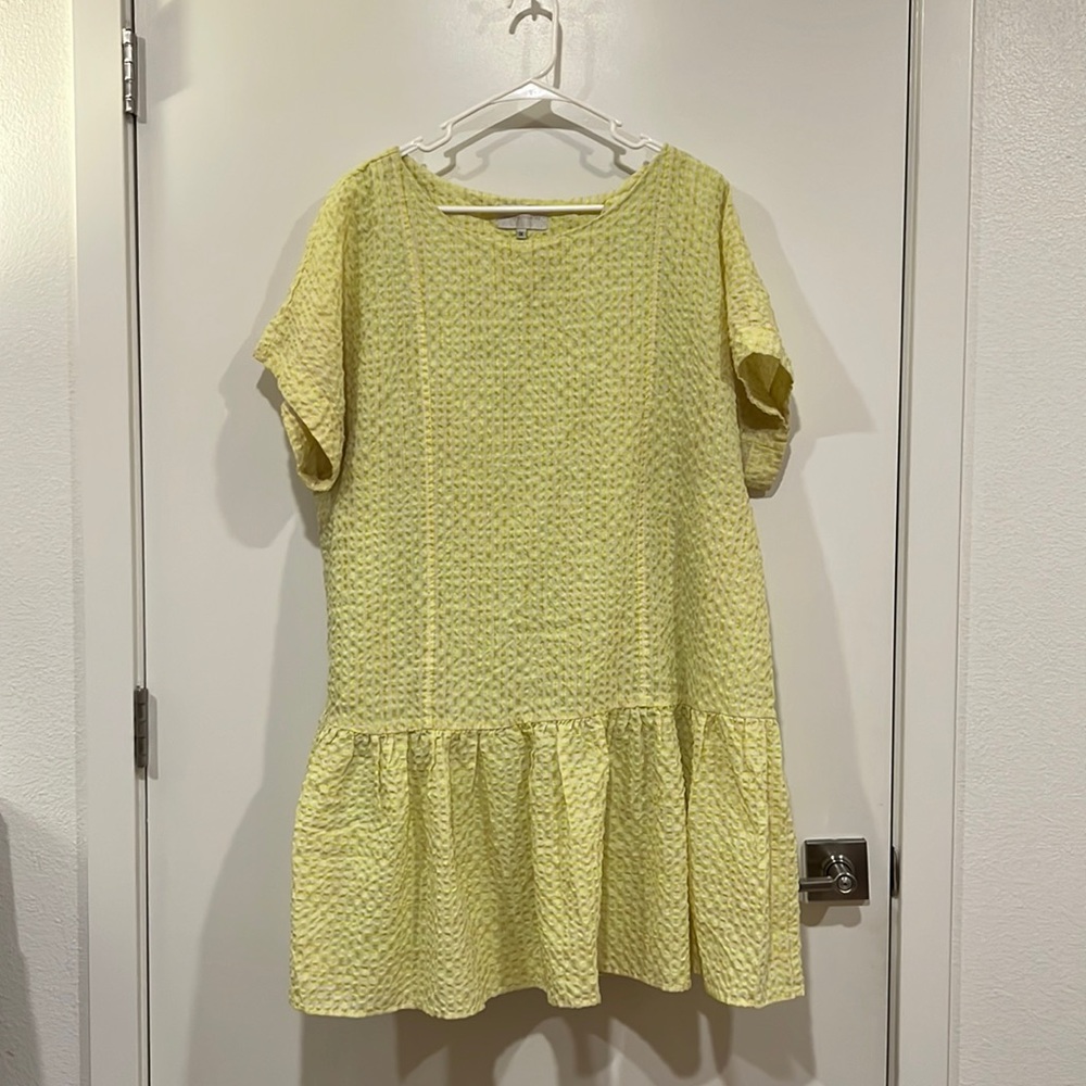 Cory Lynn Calter Yellow-Green Dress - 1X